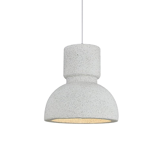 Pendantlightie-Wabi Sabi 1-Light Torch Shaped Pendant Light-Pendants-Dark Gray-