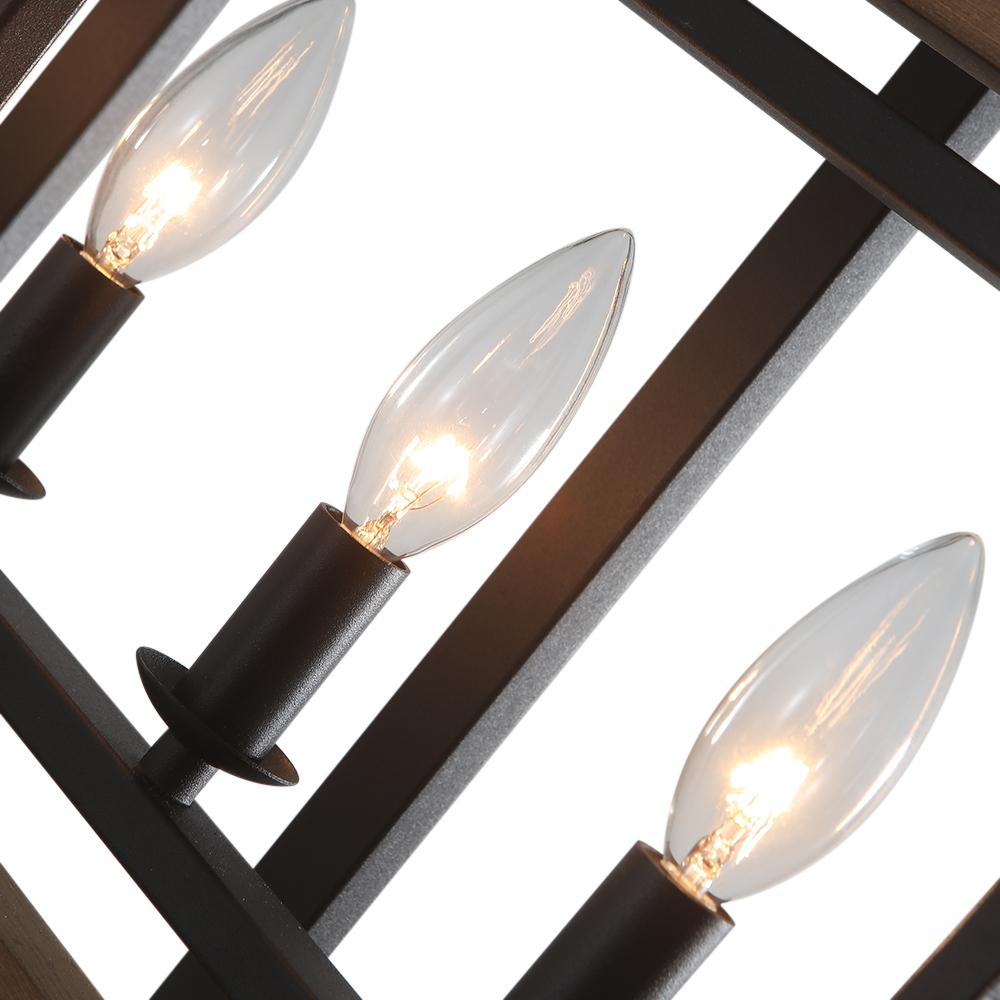 PendantLightie-Wooden Modern Farmhouse Lighting-Chandeliers--