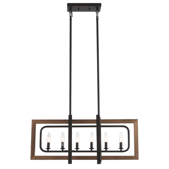 PendantLightie-Wooden Modern Farmhouse Lighting-Chandeliers--