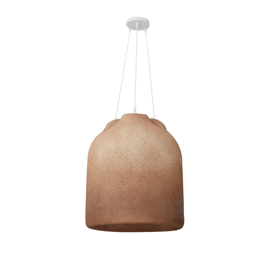 Contemporary 3-Light Designer Handmade Bell Pendant Light