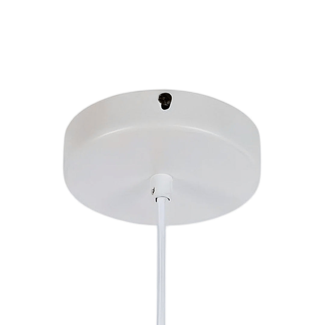 Industrial 1-Light Wide Edge Modern Metal Dome Pendant