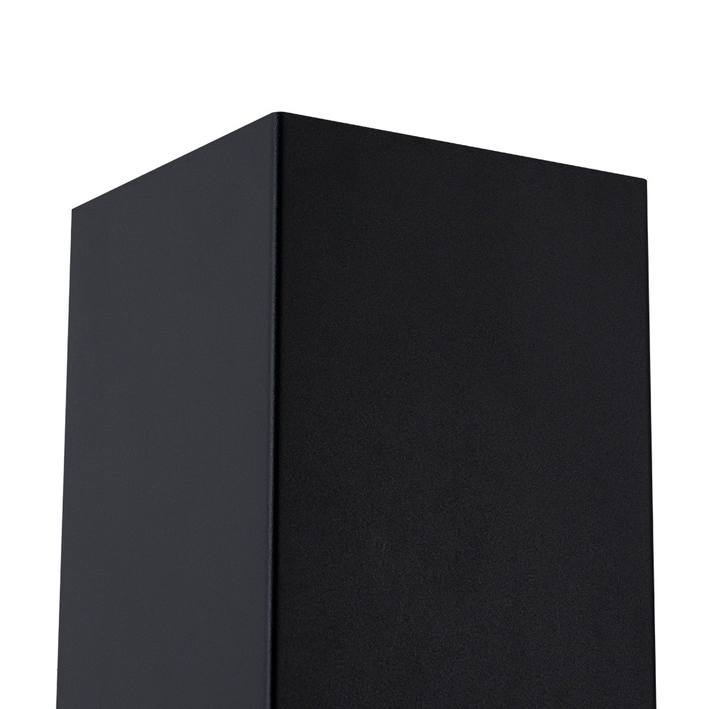 Modern Minimalist IP54 Black Rectangle LED Outdoor Wall Sconce