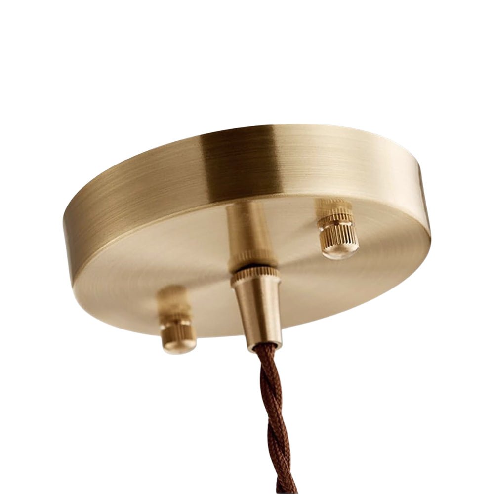 Pendantlightie - 1 - Light Ceramic White Vintage Pleated Conical Pendant - Pendants - White - 