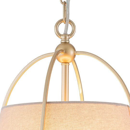 Pendantlightie - 1 - Light Tapered Linen Shade Vintage Conical Drum Pendant Light - Pendants - Small - 
