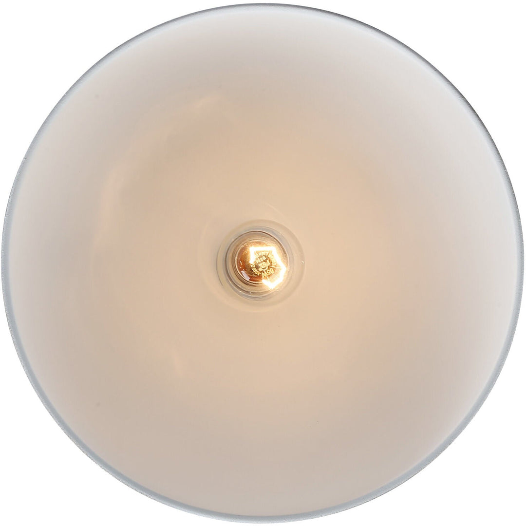 Pendantlightie - Arts And Crafts Vintage 1 - Light Handmade Paint Single Dome Pendant - Pendants - Navy Blue - 