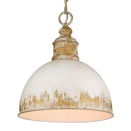 Pendantlightie - Arts And Crafts Vintage 1 - Light Handmade Paint Single Dome Pendant - Pendants - Navy Blue - 