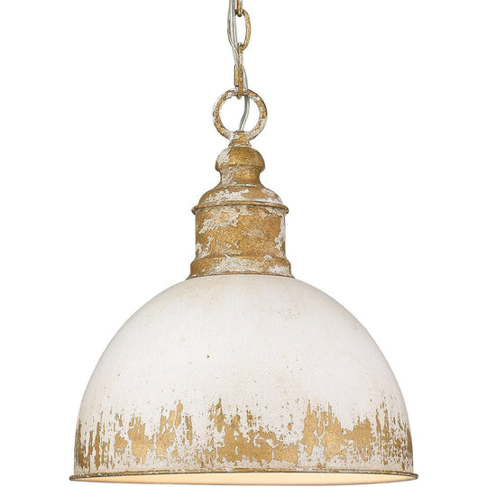 Pendantlightie - Arts And Crafts Vintage 1 - Light Handmade Paint Single Dome Pendant - Pendants - Navy Blue - 