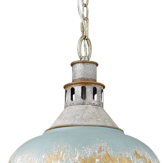 Pendantlightie - Arts And Crafts Wide Edge 1 - Light Handmade Paint Single Dome Pendant - Pendants - Black - 