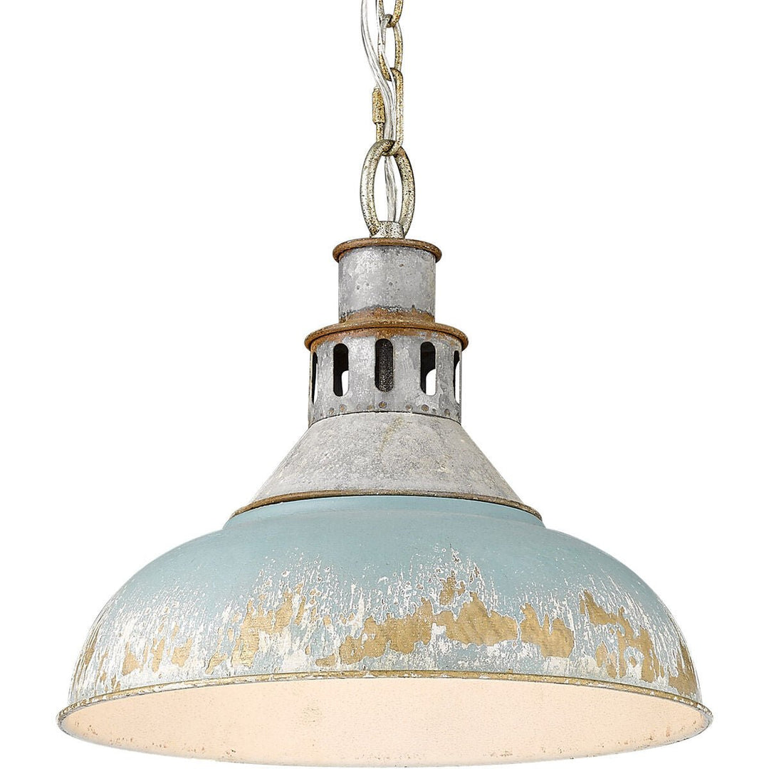 Pendantlightie - Arts And Crafts Wide Edge 1 - Light Handmade Paint Single Dome Pendant - Pendants - White - 