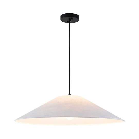 Pendantlightie - Contemporary 1 - Light White Paper Cone Pendant Light - Pendants - Medium - 