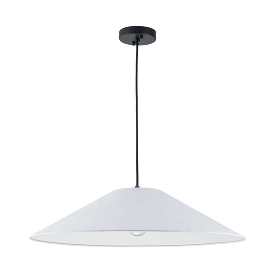 Pendantlightie - Contemporary 1 - Light White Paper Cone Pendant Light - Pendants - Medium - 