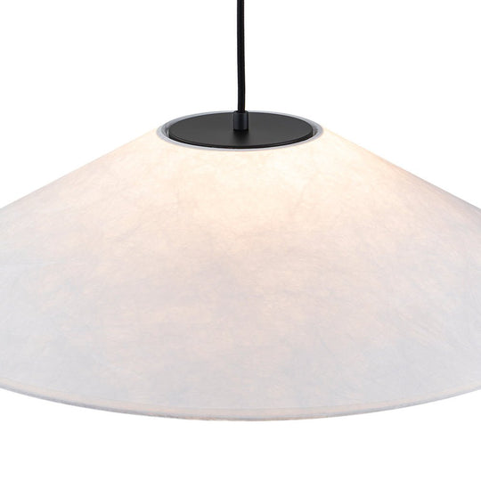 Pendantlightie - Contemporary 1 - Light White Paper Cone Pendant Light - Pendants - Medium - 