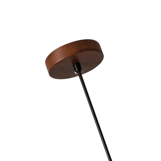 Pendantlightie-Contemporary Natural Dome Kitchen Island Wood Grain Pendant Light-Pendants-Natural-3Lt