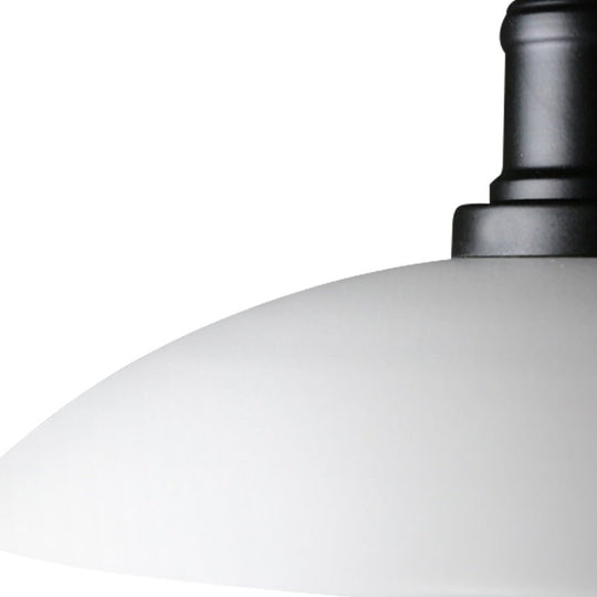 Pendantlightie - Industrial 1 - Light Single Cone Metal Pendant Light - Pendants - White - 