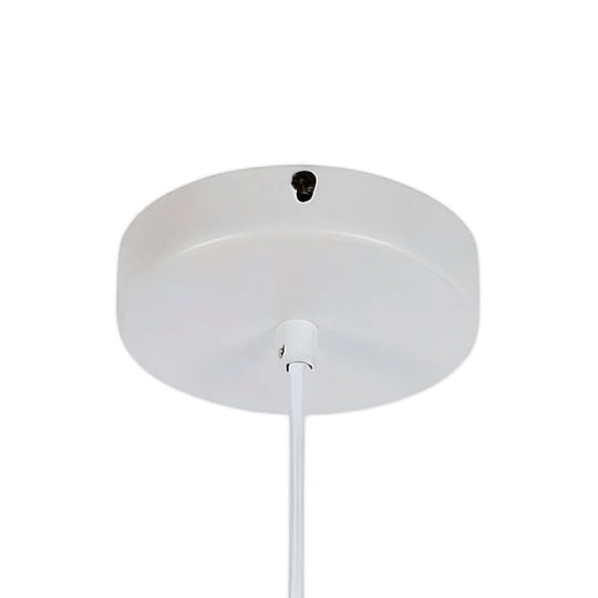 Pendantlightie-Industrial 1-Light Wide Edge Modern Metal Dome Pendant-Pendants-Black-