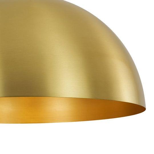 Pendantlightie - Industrial Farmhouse 1 - Light Simple Metal Dome Pendant - Pendants - Large - 