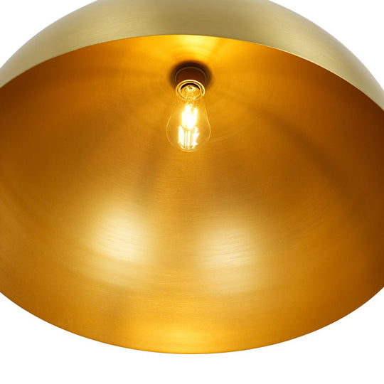 Pendantlightie - Industrial Farmhouse 1 - Light Simple Metal Dome Pendant - Pendants - Large - 