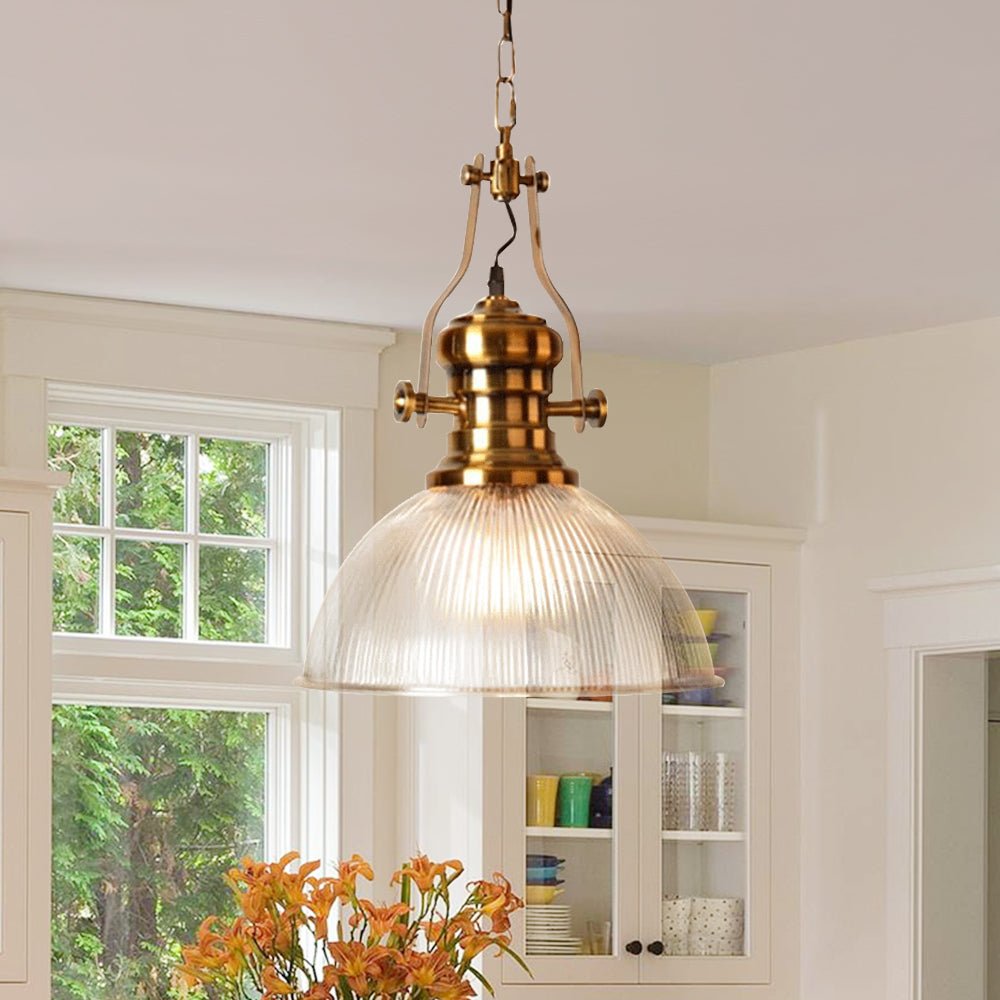 Pendantlightie - Industrial Single Hanging Dome Light - Pendants - 