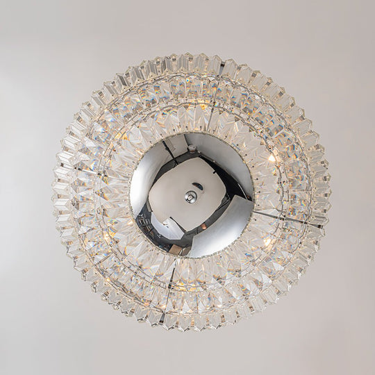 Pendantlightie - Luxury Glam 6 - Light Crystal Globe Chandelier - Chandeliers - Chrome - 