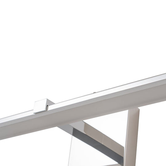 Pendantlightie - Minimalist 1 - Light Linear Led Light Bar Vanity Light - Wall Light - Chrome - 