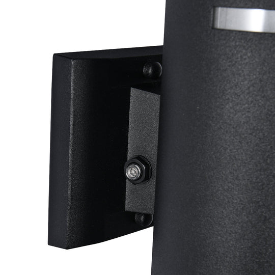 Pendantlightie - Modern 2 - Light Cylinder Outdoor Wall Light - Outdoor Wall Light - B Type - 