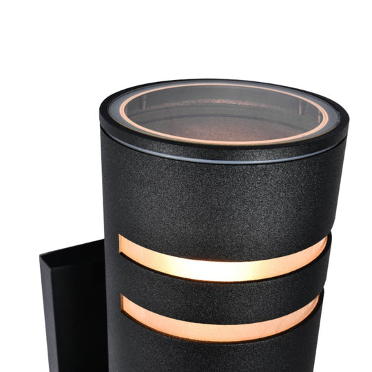 Pendantlightie - Modern 2 - Light Cylinder Outdoor Wall Light - Outdoor Wall Light - B Type - 