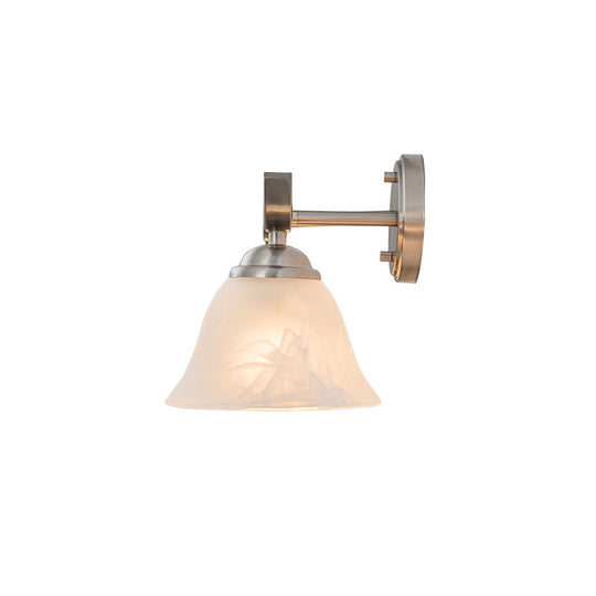 Pendantlightie - Modern 4 - Light Marble Bell Bathroom Wall Light - Wall Light - Nickel - 