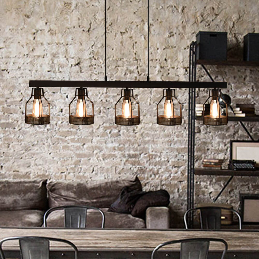 Image showcasing Linear Pendant Lights – Pendantlightie