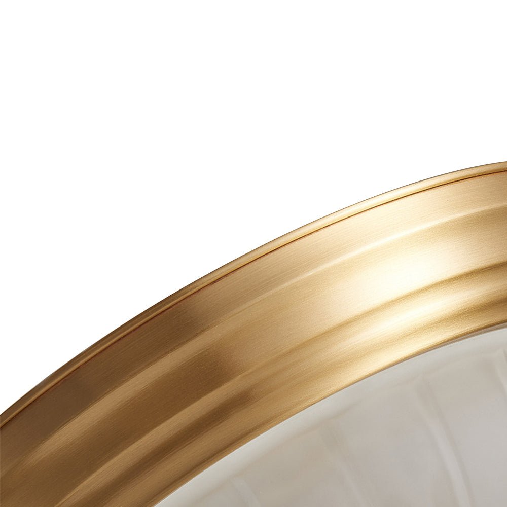 Pendantlightie-Modern Dimmable Led Bowl Flush Mount Ceiling Light-Flush Mount-Brass-