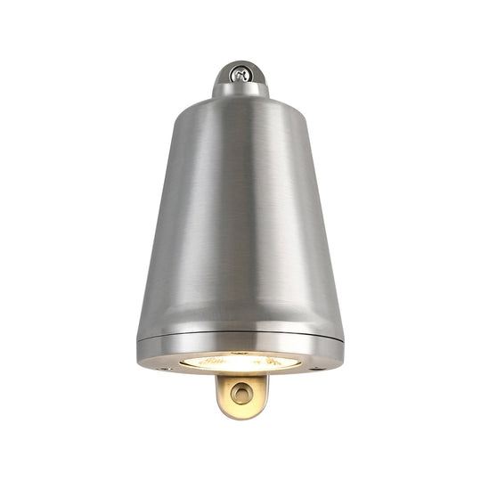 Pendantlightie-Modern Industrial 1-Light IP65 Bell Shape LED Outdoor Wall Light-Outdoor Wall Light-Nickel-