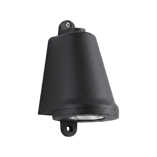 Pendantlightie-Modern Industrial 1-Light IP65 Bell Shape LED Outdoor Wall Light-Outdoor Wall Light-Nickel-