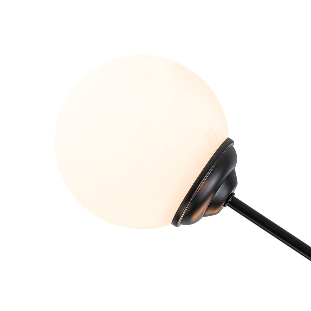 Pendantlightie-Modern Mid-Century Bubble Sputnik Chandelier-Chandeliers-6Lt-Gold