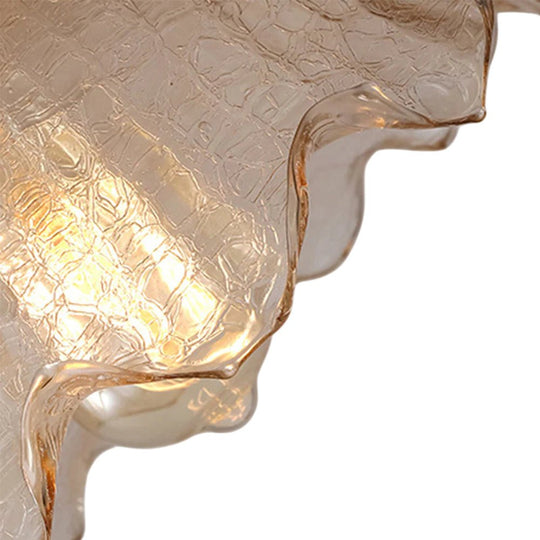 Pendantlightie - Modern Retro 1 - Light Flower Crackled Glass Pendant Light - Pendants - Small - 