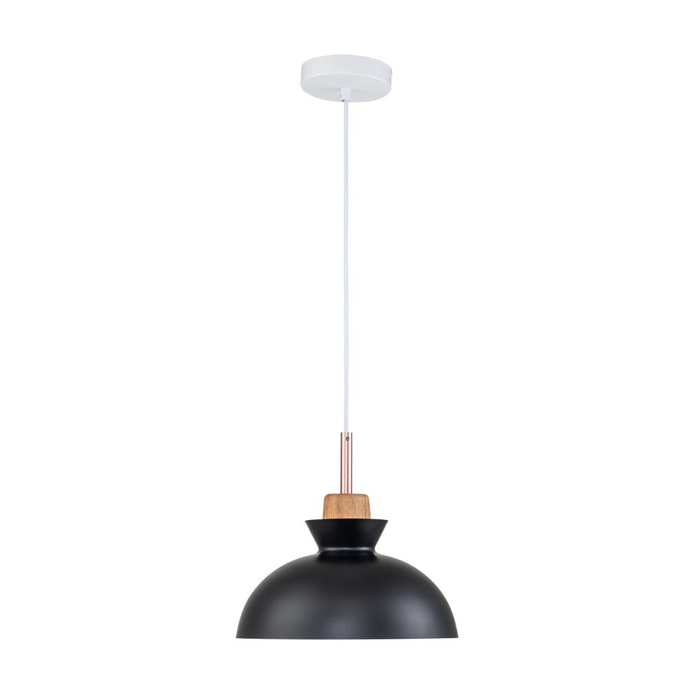 Pendantlightie - Modern Single Dome Light for Kitchen Island - Special Items - Black - 