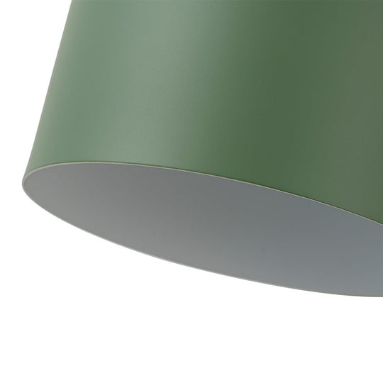 Pendantlightie - Nordic 1 - Light Cylinder Drum Glass Wall Sconce - Wall Light - Green - 