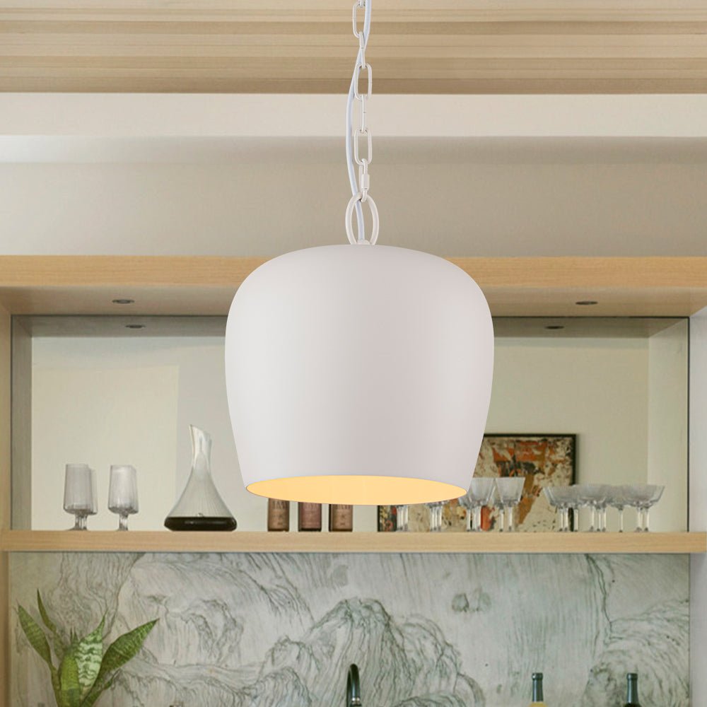 Pendantlightie - Scandinavian 1 - Light Geometric Single Pendant Light - Pendants - Bell - 