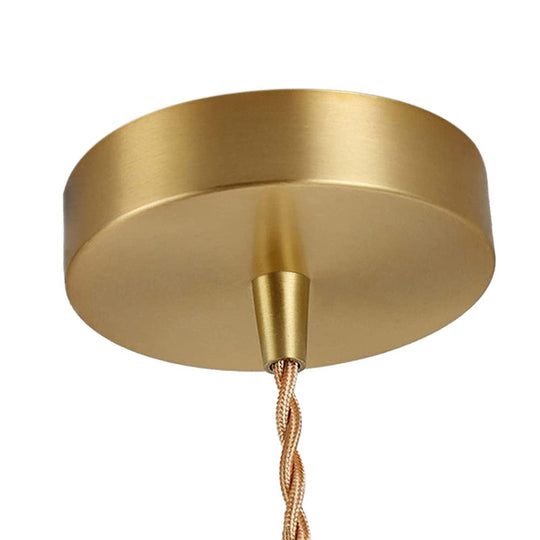 Pendantlightie - Vintage 1 - Light Gradient Green Glass Flower Shade Pendant Light - Pendants - Green - 