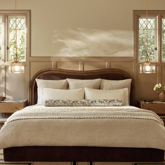 Pendantlightie - Vintage 1 - Light Hammered Square Water Glass Pendant Light - Pendants - C - 