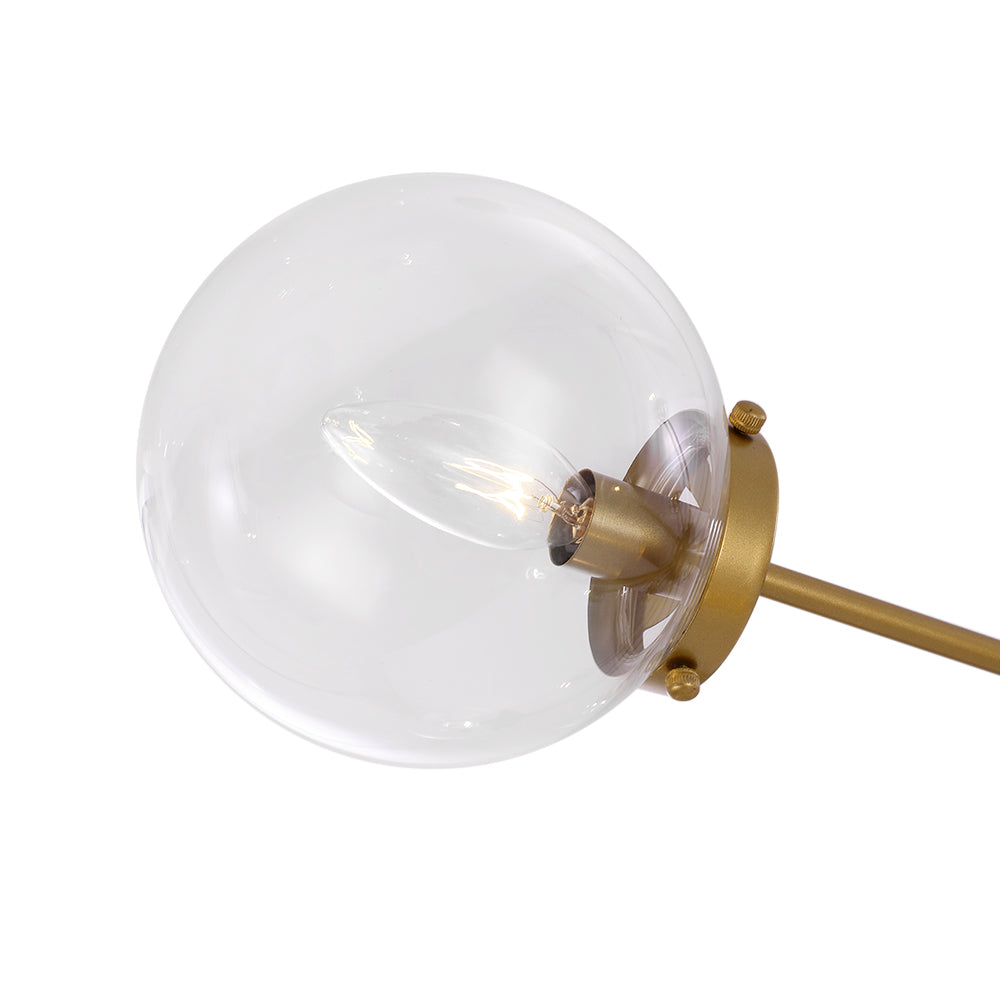 Mid-Century 12-Light Bubble Sputnik Chandelier
