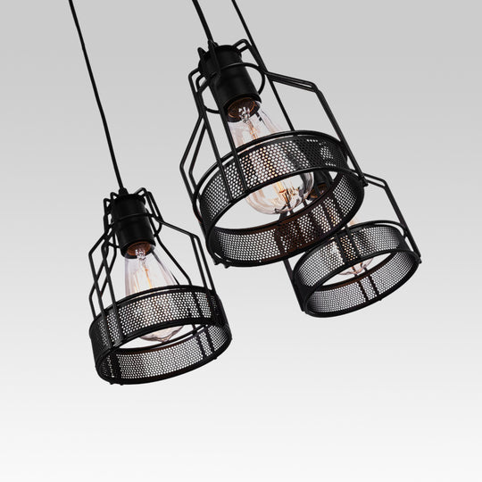 Modern 3-Light Hanging Cluster Lights