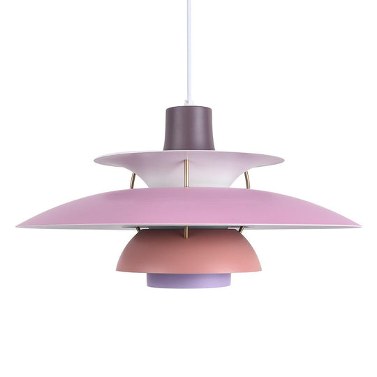 PendantLightia-Contemporary 3-shades Design Pendant Retro Lighting-Pendants-11''-Rose