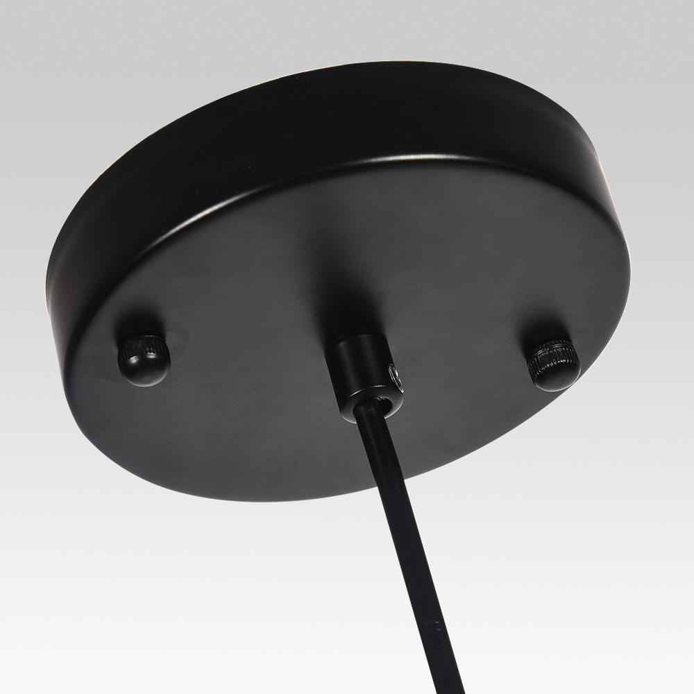 PendantLightia-Industrial Black Single Dome Light Fixture-Pendants-Default Title-