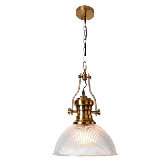 PendantLightia-Industrial Single Hanging Dome Light-Pendants-Default Title-