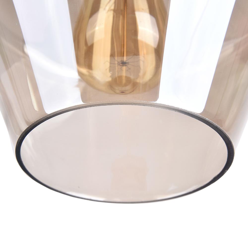 PendantLightia-Modern Geometric Clear Glass Shades Hanging Pendant Lights-Pendants-S-Clear Glass
