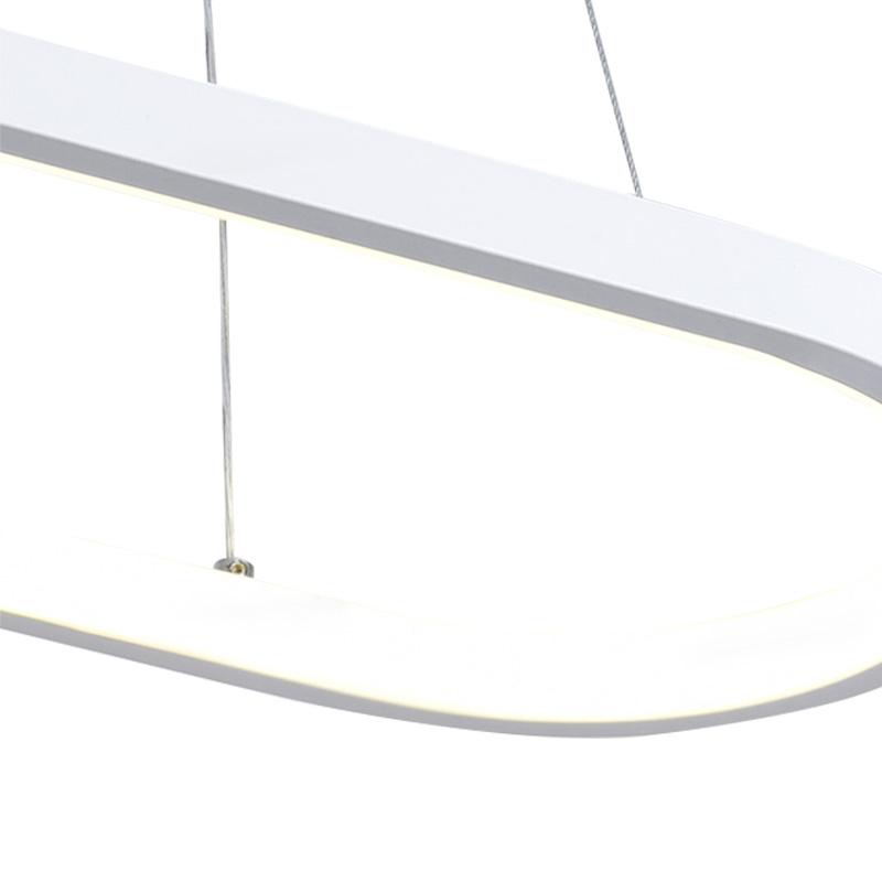 PendantLightia-Modern Minimalist Oval Led Hanging Lights-Pendants-27''-Cool White