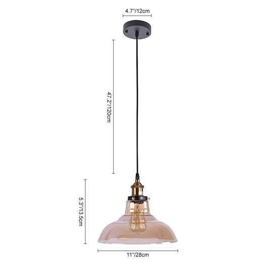 PendantLightia-Modern Single Glass Pendant Lighting-Pendants-Default Title-
