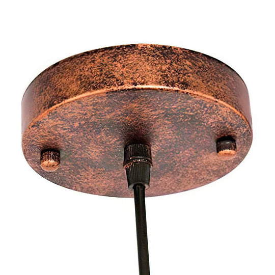 PendantLightia-Single Rustic Copper Pendant Light-Pendants-Default Title-