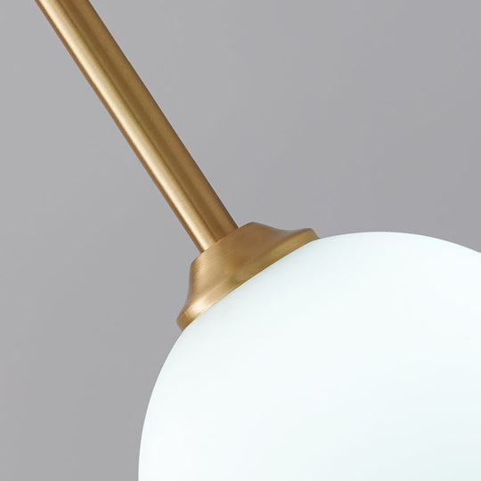 Pendantlightie-Contemporary 1-Light Glass Globe Pendant Light-Pendants--