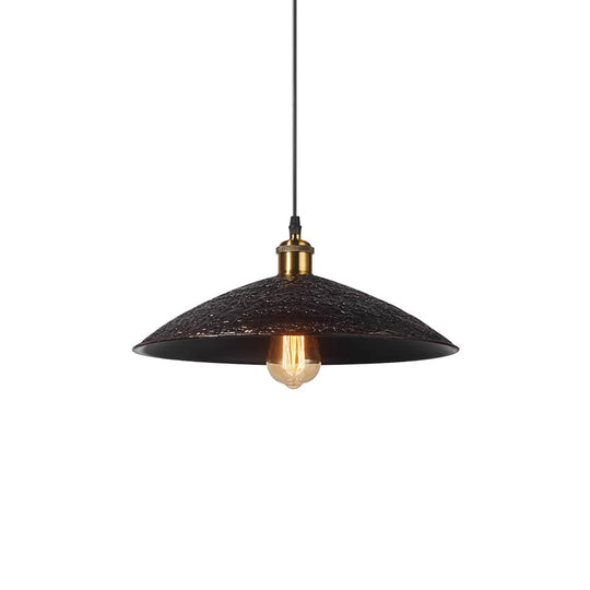 Pendantlightie-Farmhouse Industrial 1-Light Cone Pendant Light For Kitchen-Chandeliers-Small-