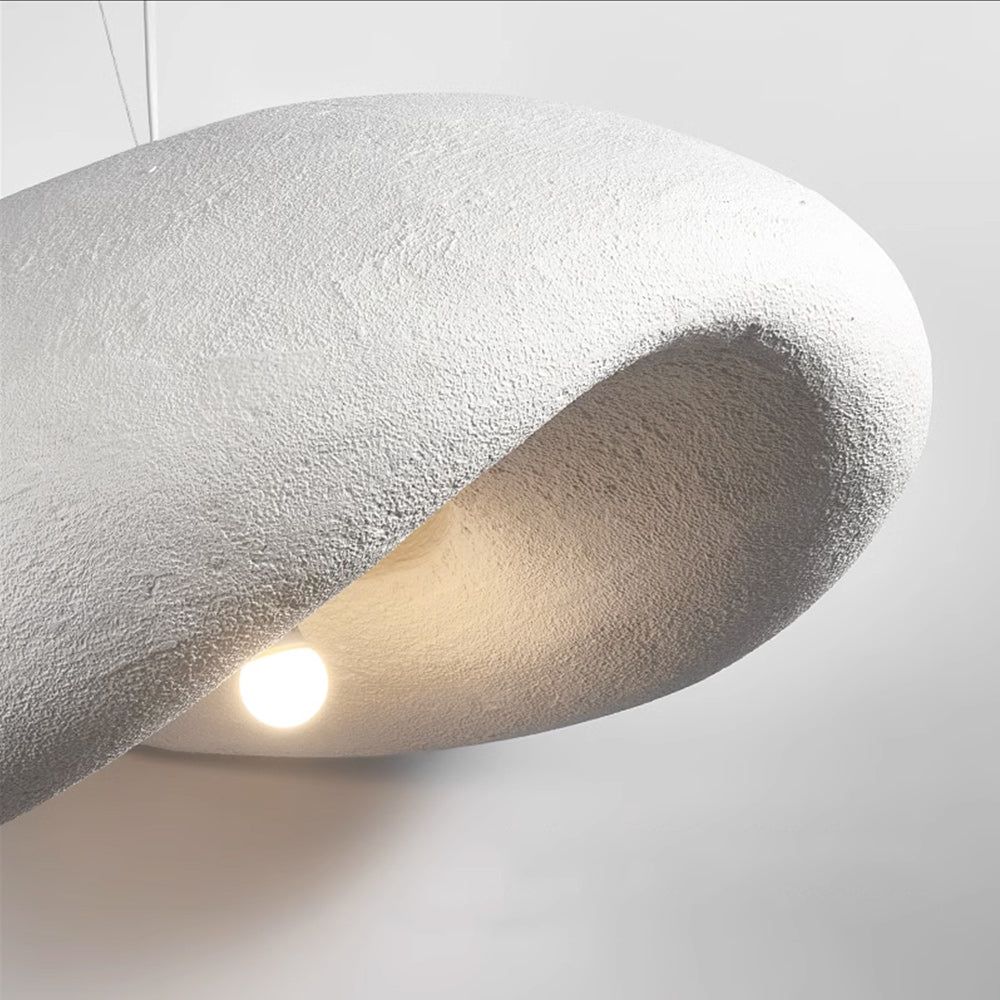 Pendantlightie-Minimalist 1-Light Handmade Polystyrene Cloud Pendant Light For Living Space-Pendants-Small-